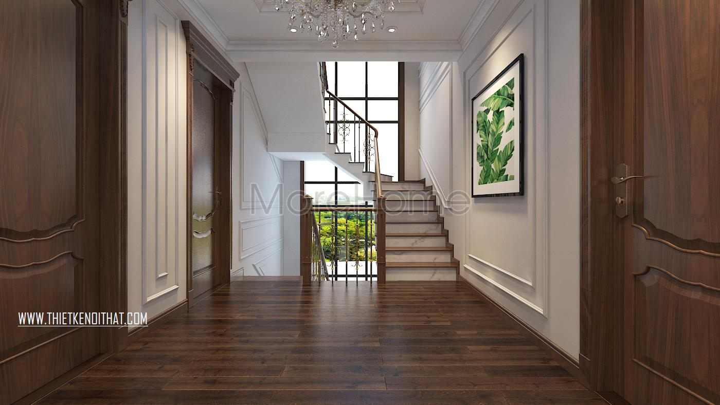 Thiết kế nội thất biệt thự Vinhomes GreenBay HL30 